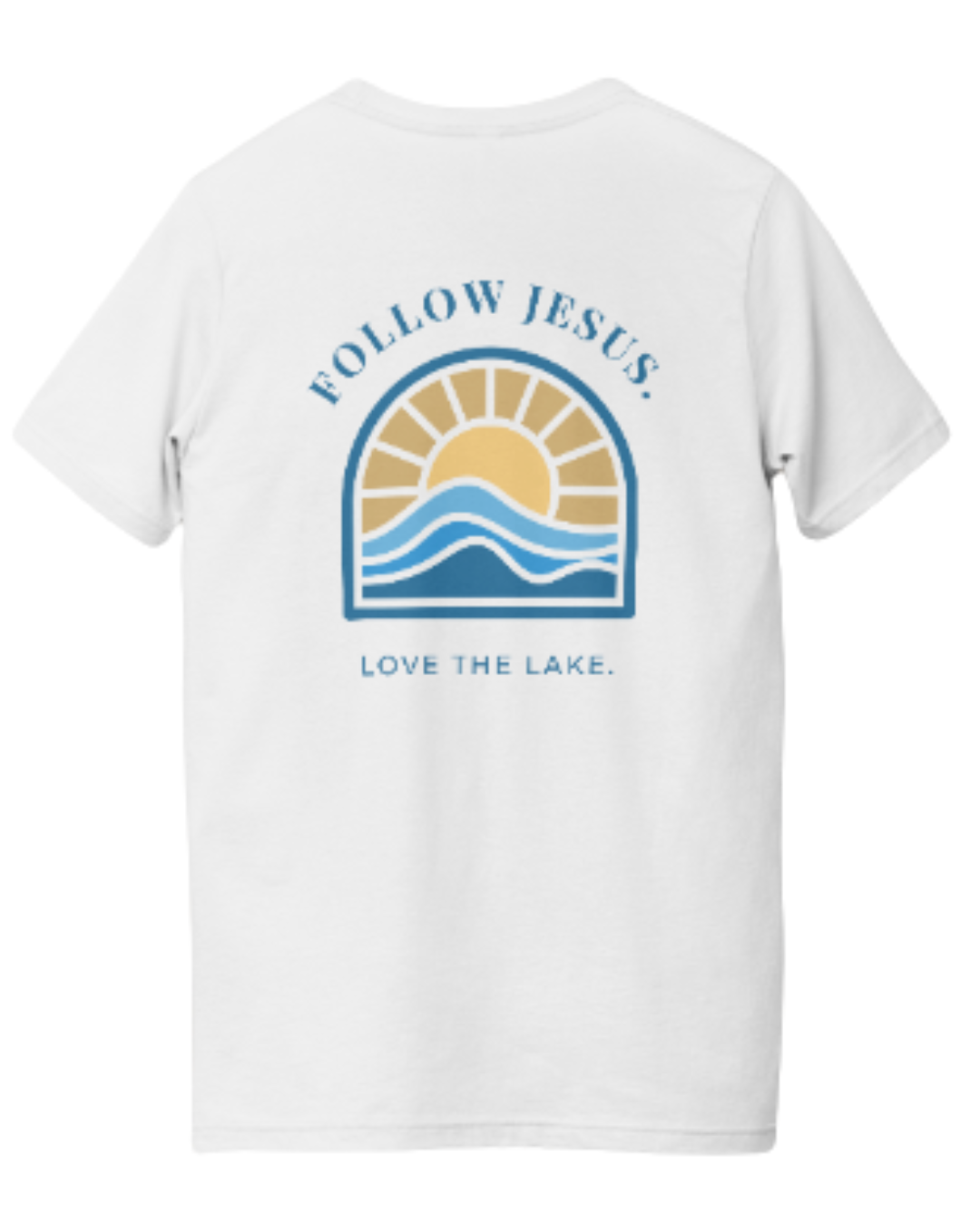 KIDS MARK 10:45 | FOLLOW JESUS LOVE THE LAKE TEE
